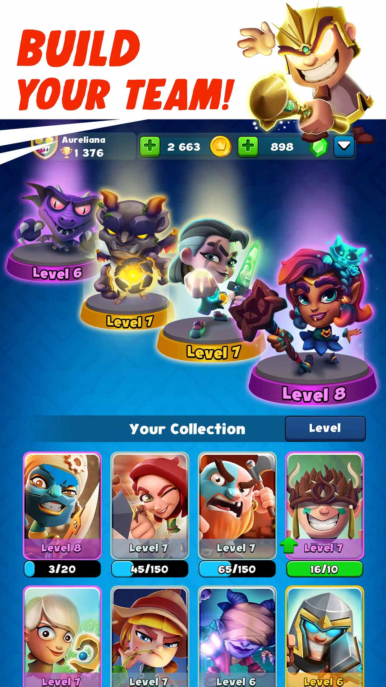 Smashing Four: PvP Hero bump স্ক্রিনশট 2
