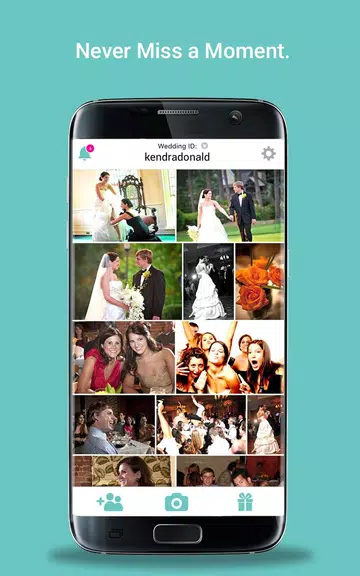 WedPics - Wedding Photo App Capture d'écran 1