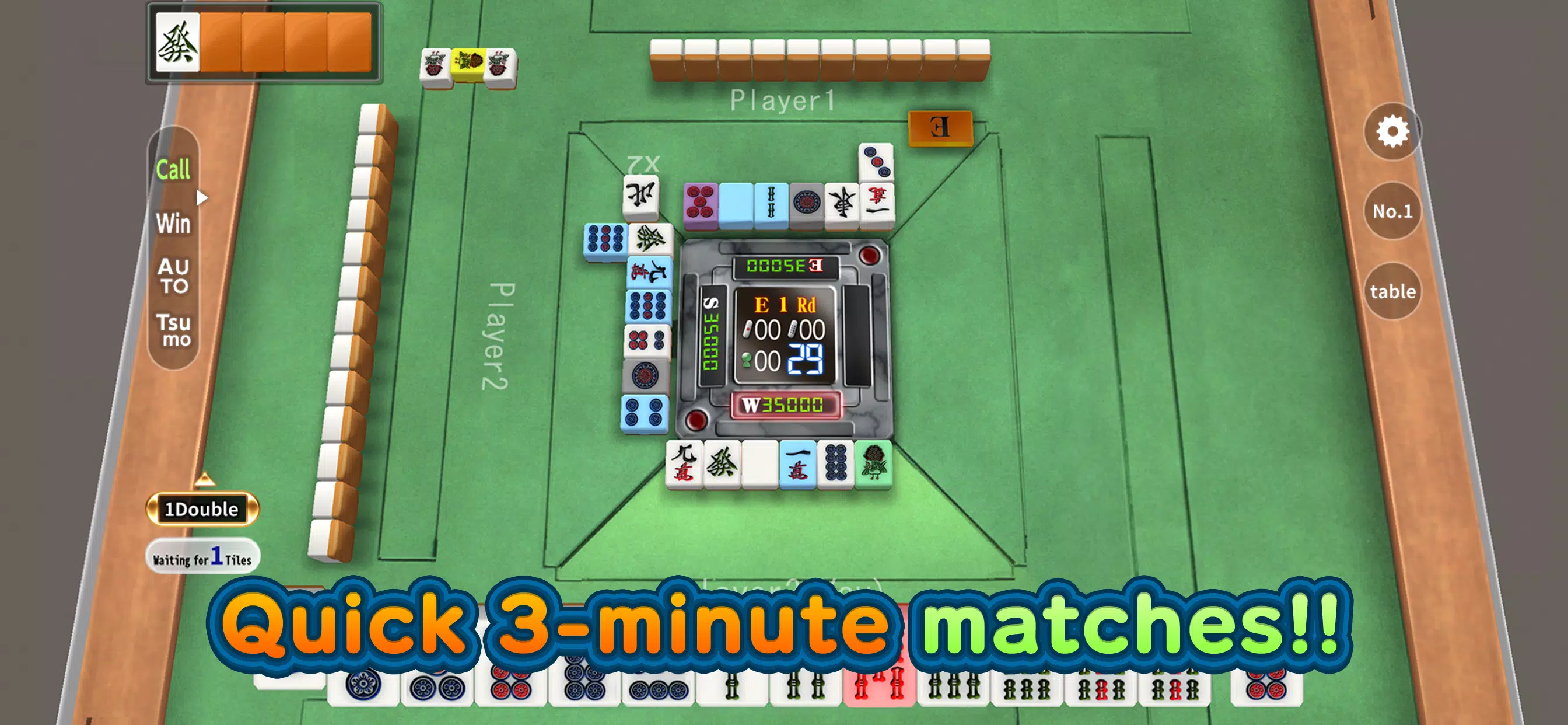 Schermata Three-Minute Mahjong Quest 1