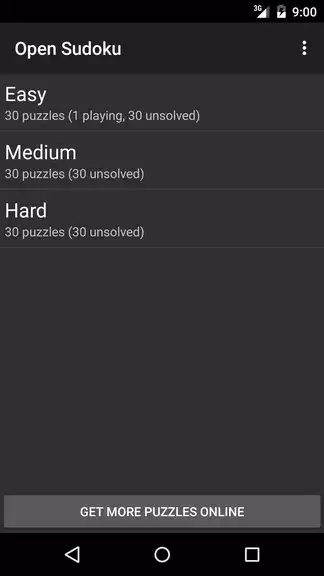 Open Sudoku স্ক্রিনশট 0
