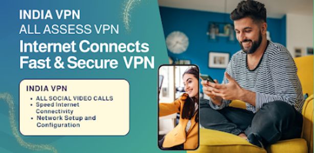 India VPN - Get India IP VPN Zrzut ekranu 1