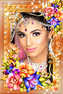 Lovely Flower Photo Frame Скриншот 3