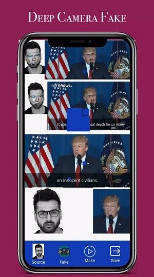 Schermata DeepFake AI 2