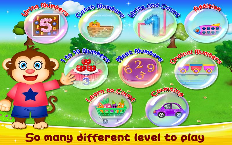 Baby Numbers Learning Game Capture d'écran 1