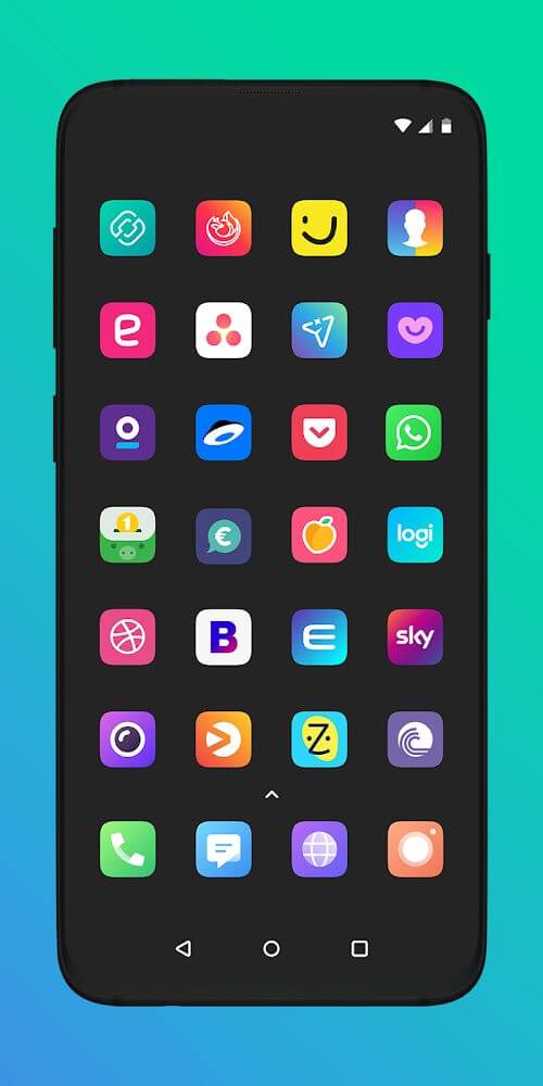 Borealis - Icon Pack Mod Capture d'écran 2