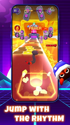 Color Hop: EDM Music Rush Captura de pantalla 1