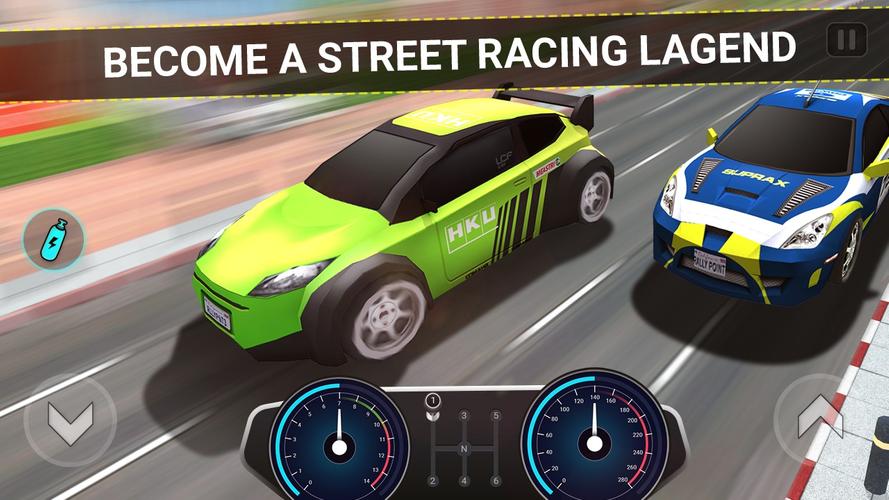 Drag Race 3D - Car Racing Game Скриншот 3