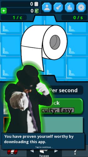 Toilet Paper Tycoon ภาพหน้าจอ 0