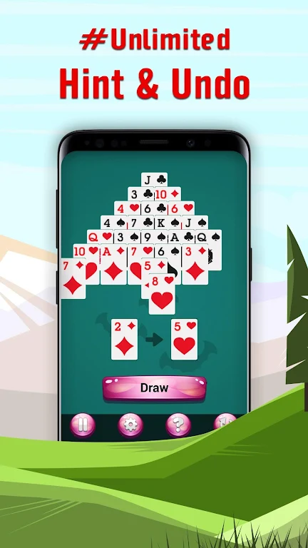 Pyramid - Classic Solitaire Capture d'écran 2