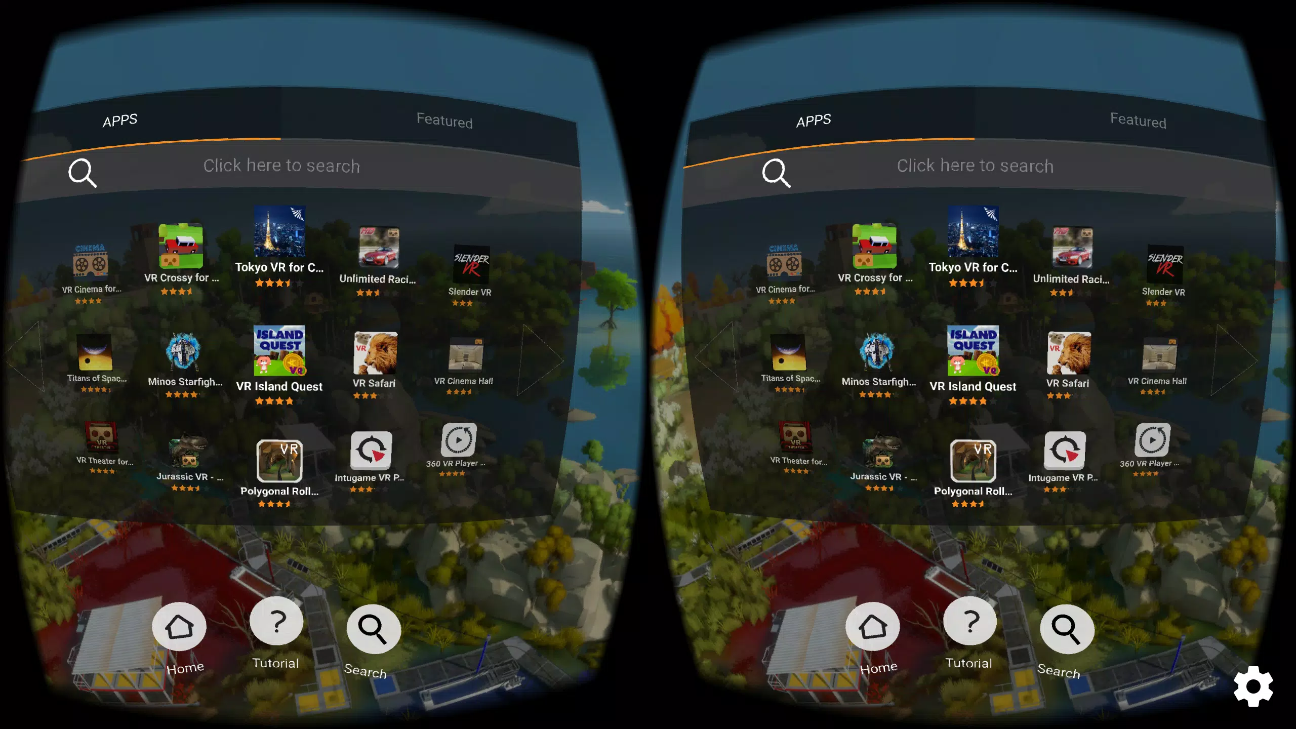 FD VR - Virtual App Launcher ภาพหน้าจอ 0