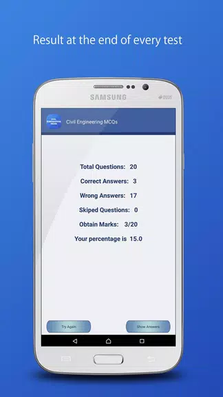 Civil Engineering MCQs应用截图第2张
