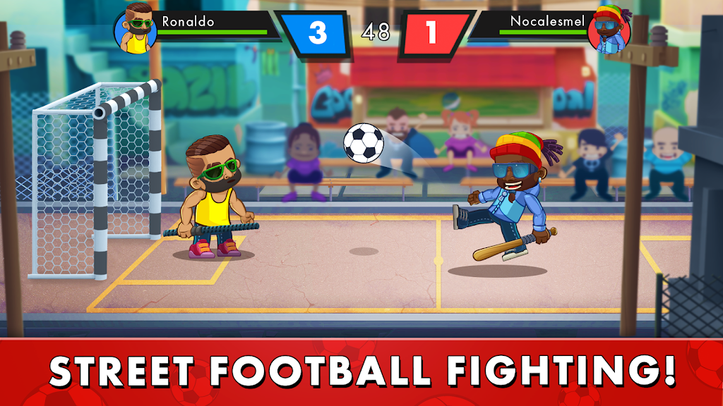 Schermata Street Soccer: Ultimate Fight 2