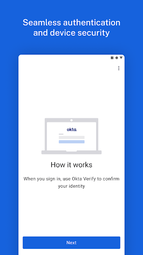 Okta Verify ภาพหน้าจอ 0