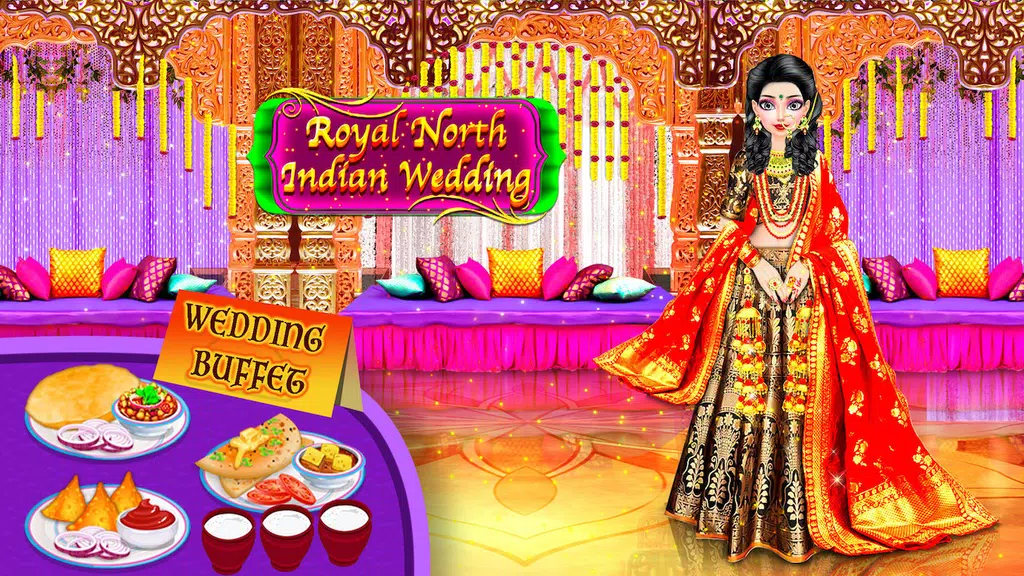 Royal North Indian Wedding Fun Скриншот 0