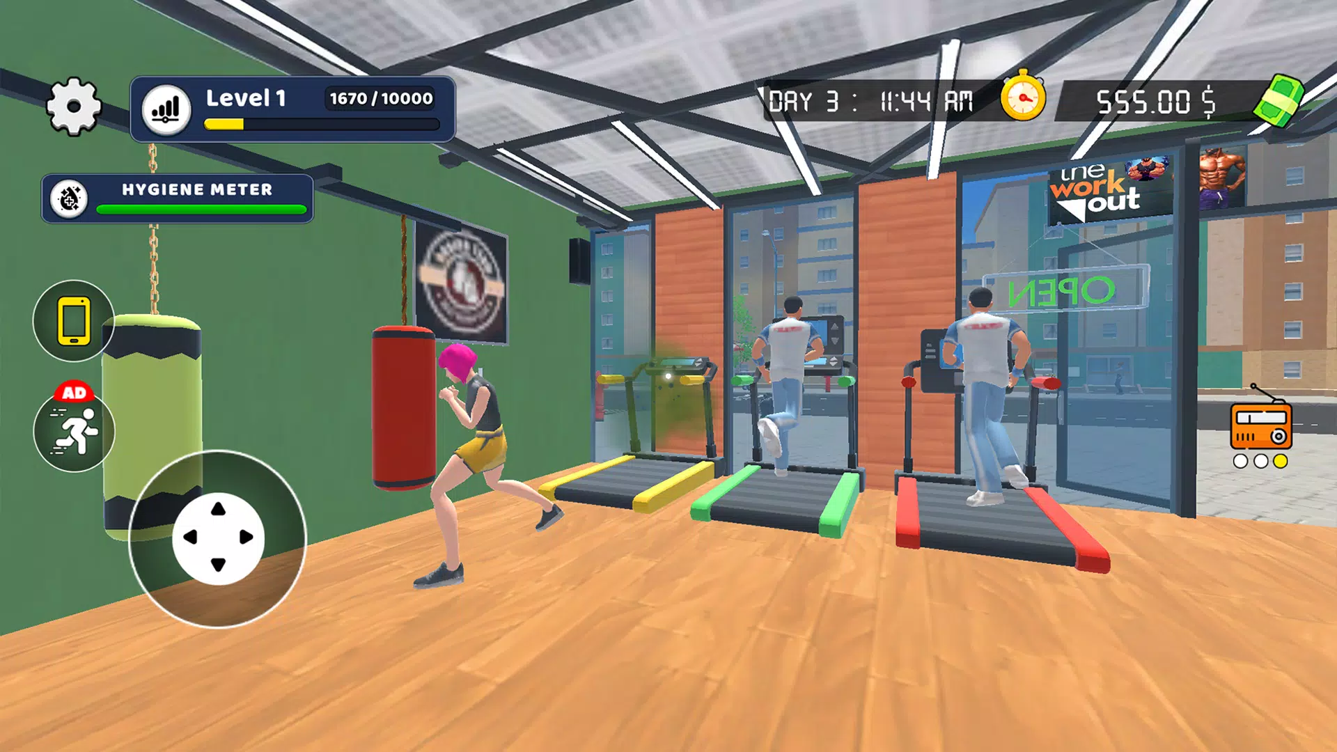 Boxing Workout Simulator Game ဖန်သားပြင်ဓာတ်ပုံ 2