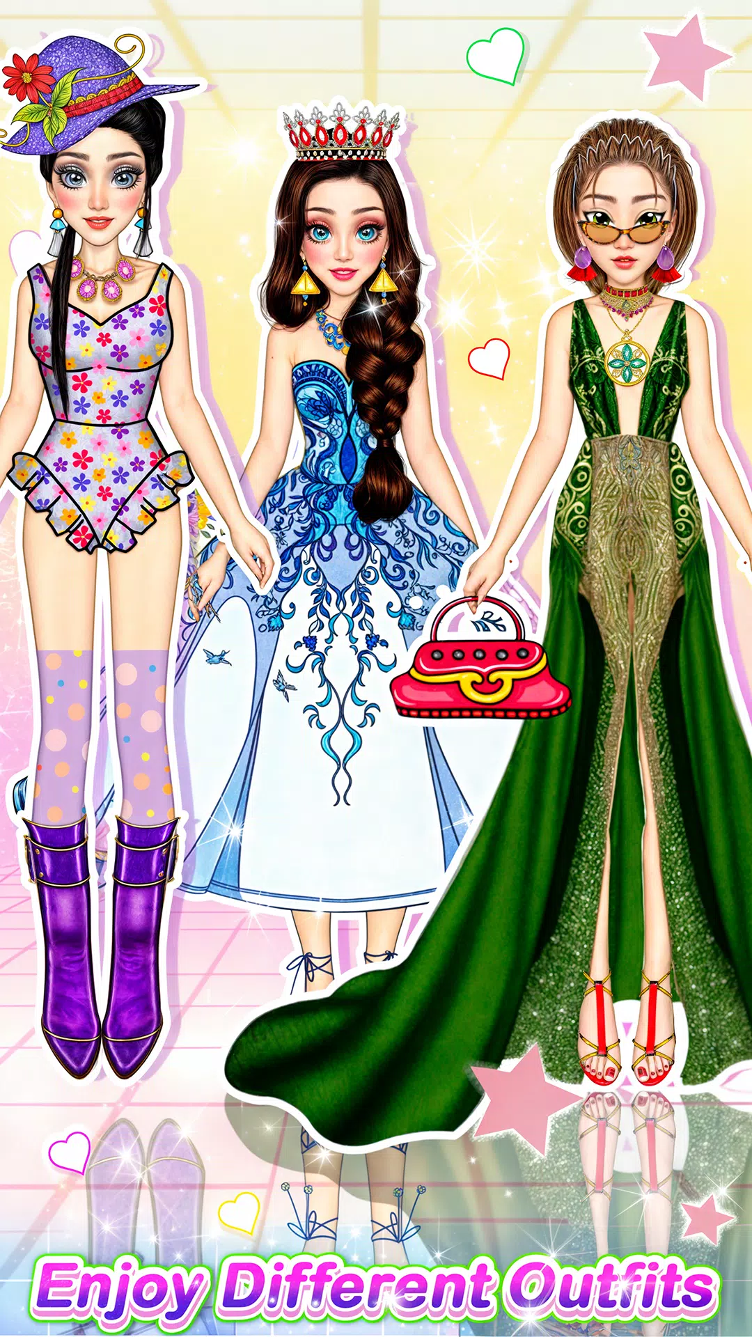 Paper Doll: Dress Up DIY Game Zrzut ekranu 2