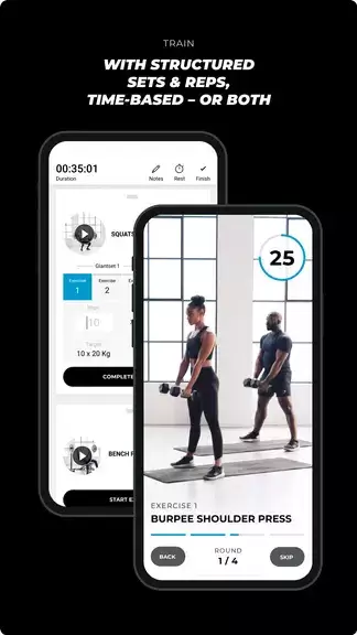 Schermata Gymshark Training: Fitness App 2