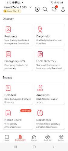 Schermata MyGate: Society Management App 1