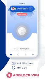 Adblock VPN - Get Adblock IP Screenshot 1