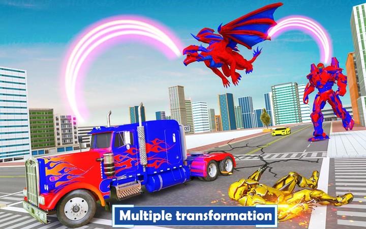 Dragon Robot Truck Transform 스크린샷 1