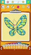 Butterfly Coloring Pages Captura de pantalla 0