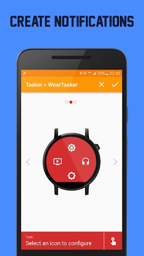 WearTasker - Tasker for Wear Tangkapan skrin 1