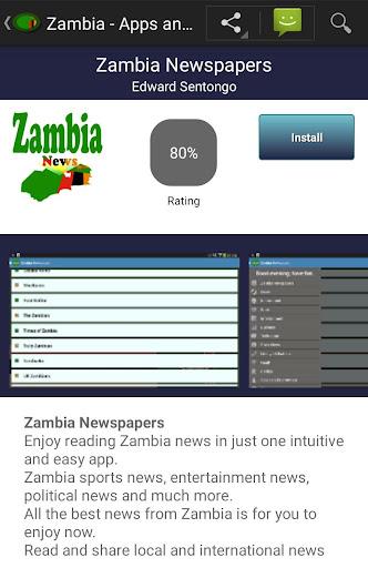 Zambia apps Captura de tela 1