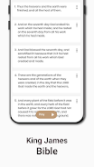King James Bible - Holy Bible Capture d'écran 3