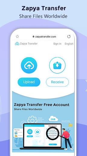 Zapya - File Transfer, Share Screenshot 0