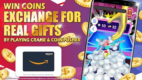 Cash Rewards-Crane Coin Pusher ဖန်သားပြင်ဓာတ်ပုံ 0