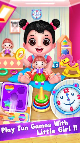 Cute Girl Daycare & Dress up Captura de pantalla 1