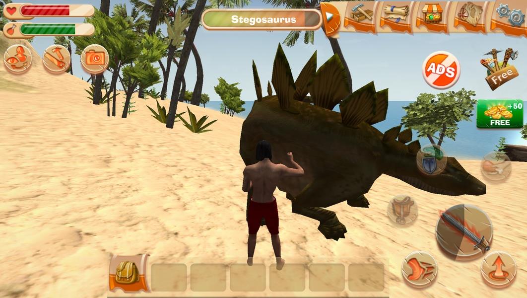 The Ark of Craft: Dino Island Screenshot 2