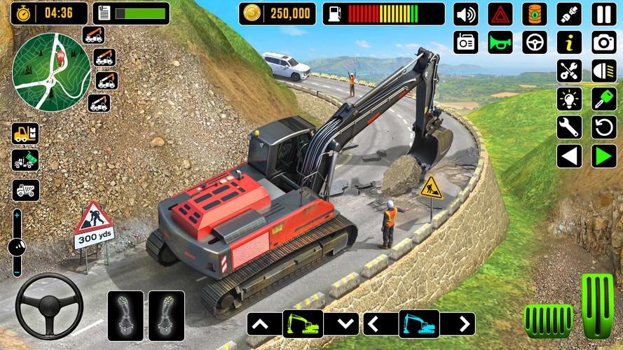 City Road Construction Games Capture d'écran 0