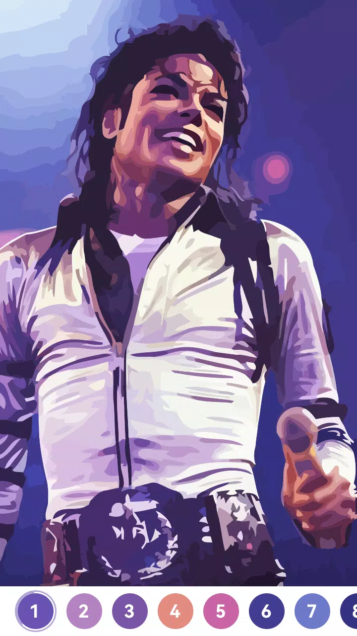 Celebrity Paint by Number Game スクリーンショット 0