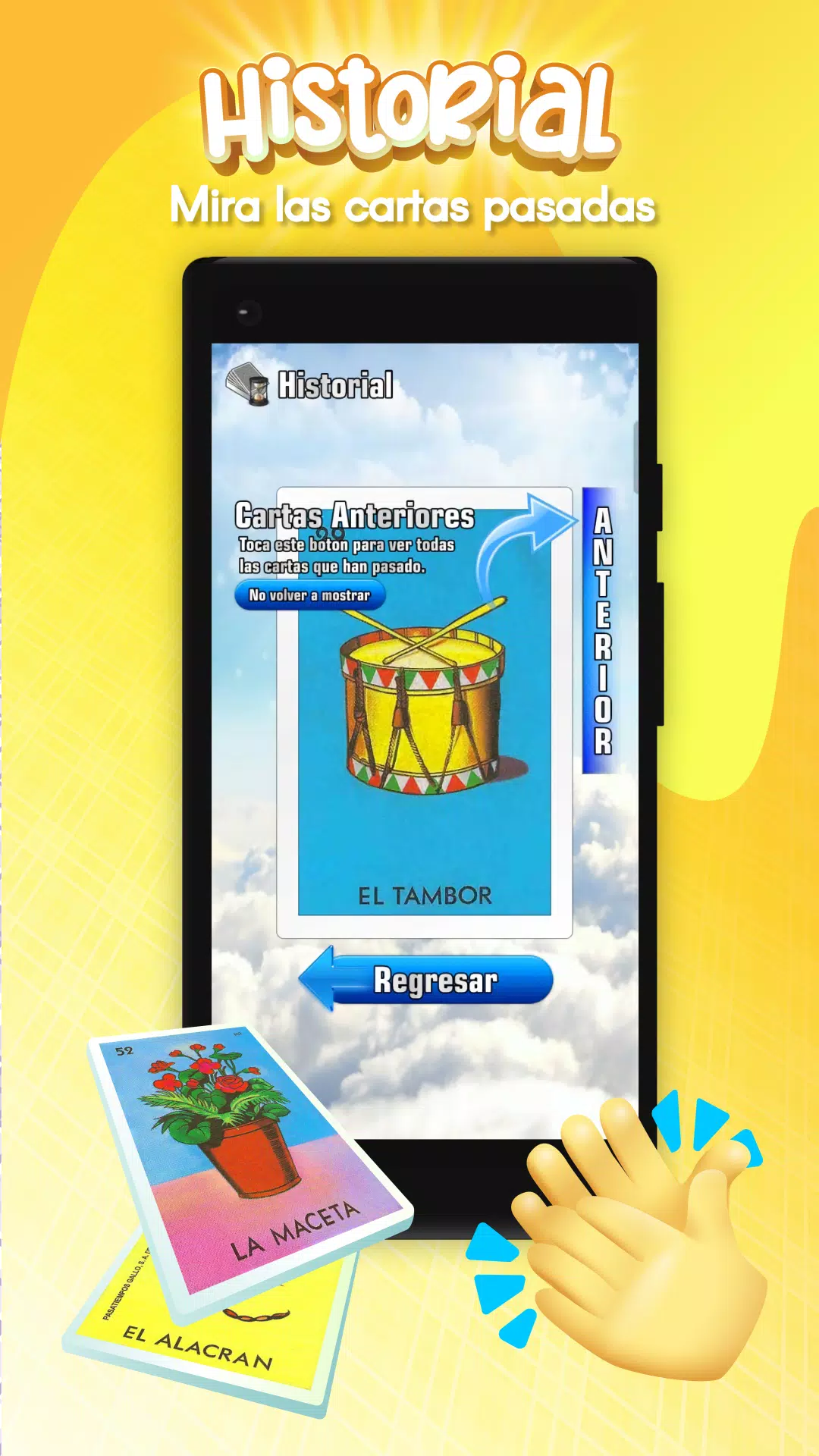 Baraja de Lotería Mexicana Captura de tela 2