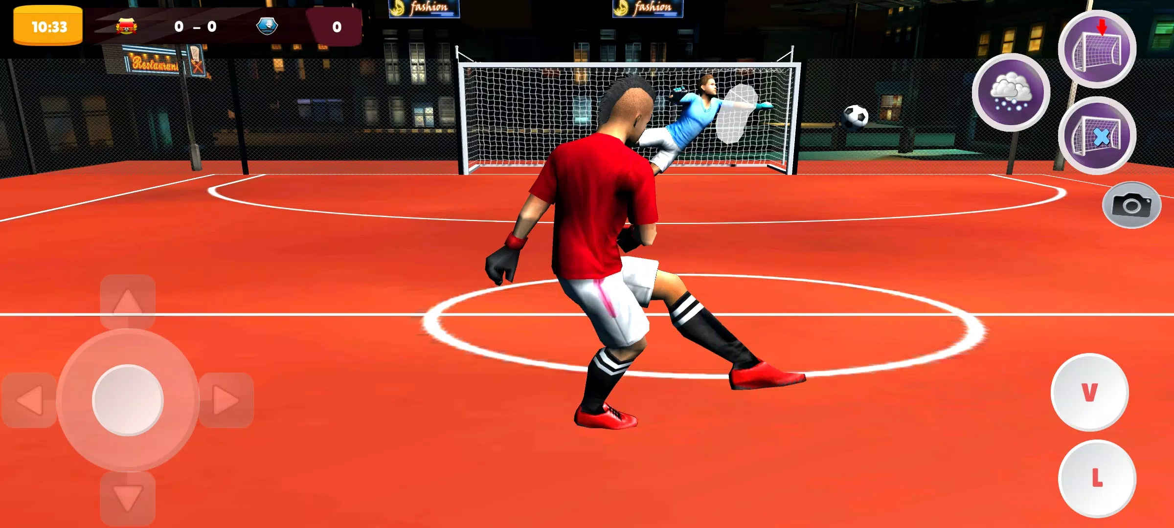 Goalie Wars Football Street Tangkapan skrin 3