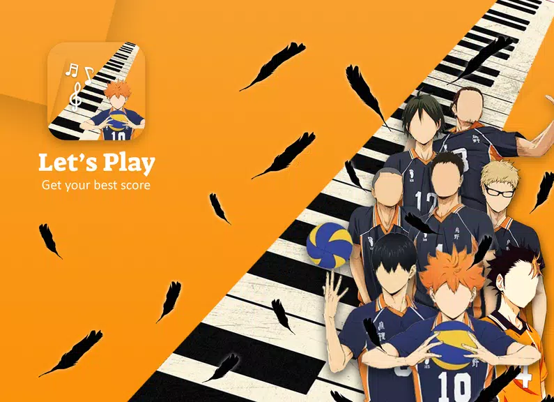 Game Haikyuu Piano Tiles 스크린샷 0