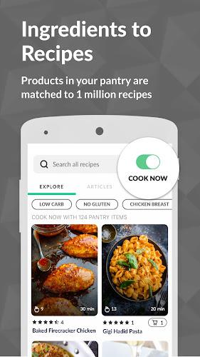 Cooklist: Pantry & Cooking App स्क्रीनशॉट 1