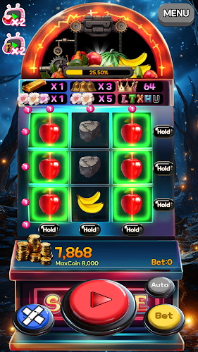 Heart-racey Fruits Golden Slot Capture d'écran 0