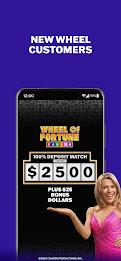 Wheel of Fortune NJ Casino App Captura de pantalla 1