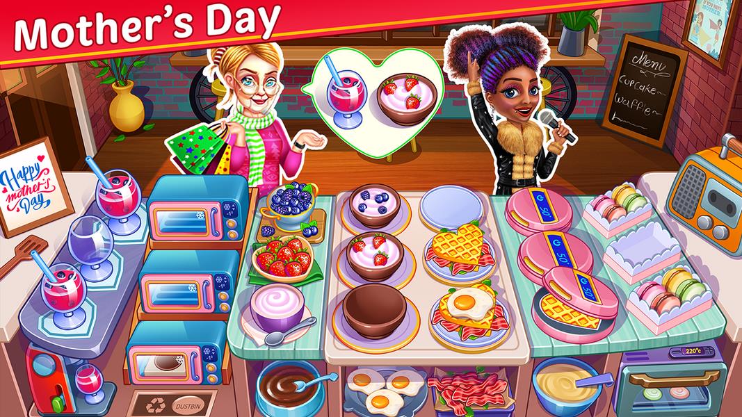 Halloween Street Food Shop Restaurant Game Screenshot 3