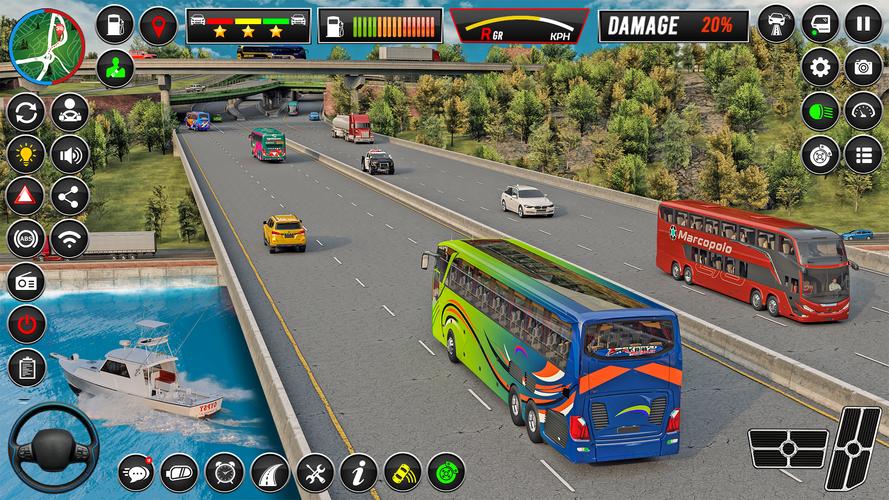 US Bus Simulator Driving Game স্ক্রিনশট 0