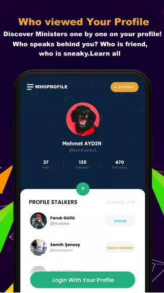 WProfile-Who Viewed My Profile स्क्रीनशॉट 0