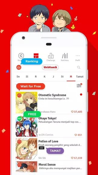 comico - Daily Free comics Ảnh chụp màn hình 1