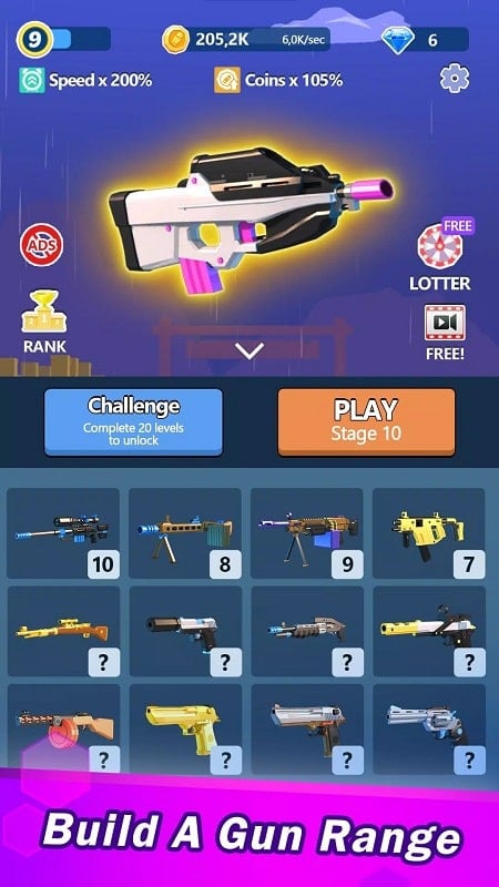 Merge Gun Idle ဖန်သားပြင်ဓာတ်ပုံ 1