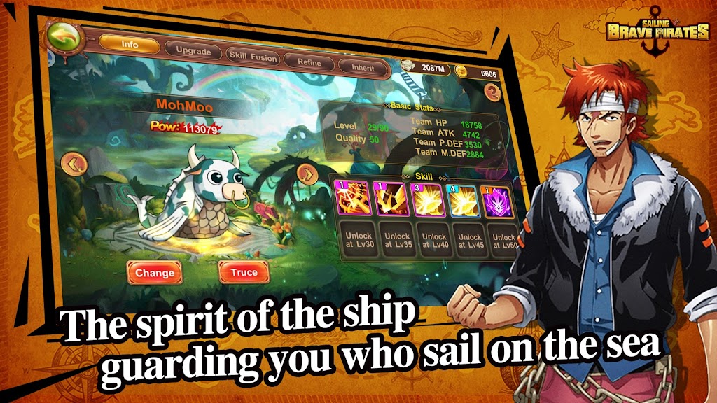 Brave Pirates: Sailing Zrzut ekranu 1