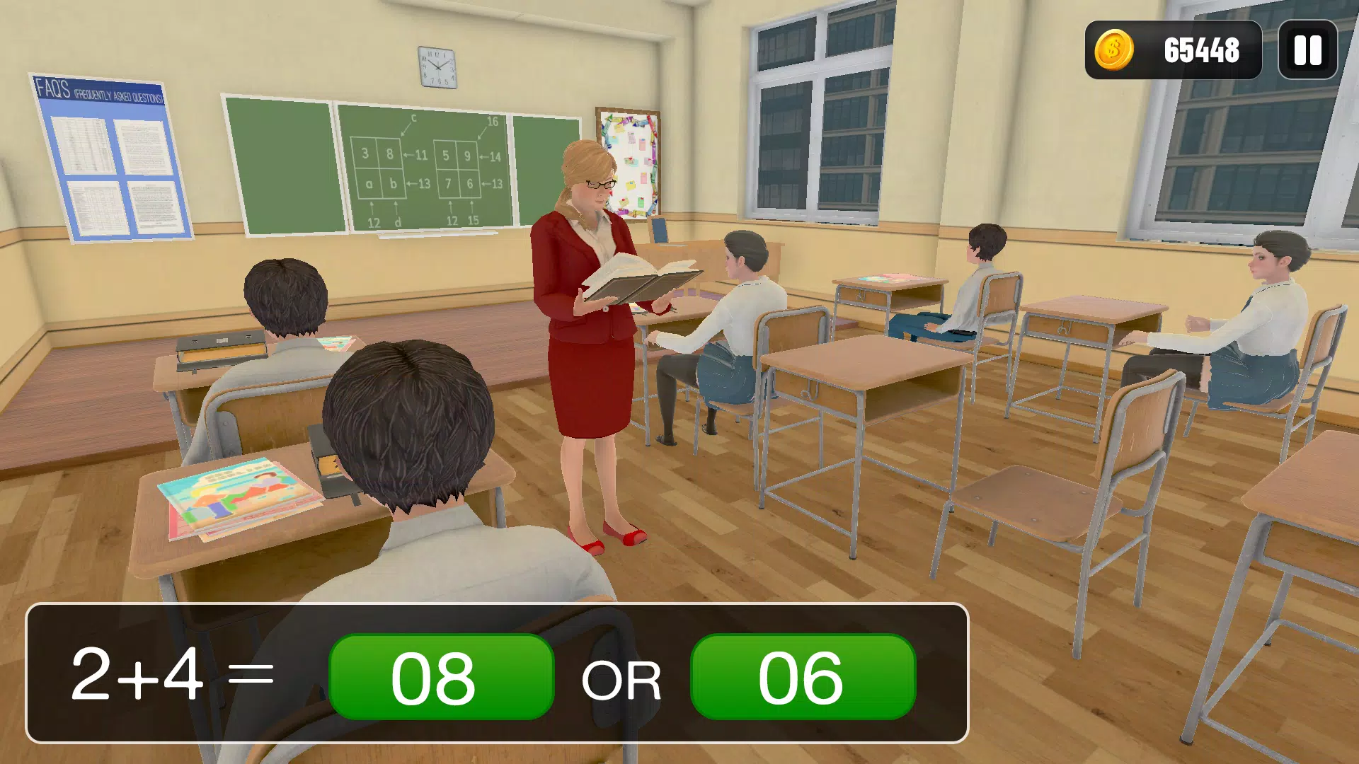 School Teacher Games 3D スクリーンショット 0
