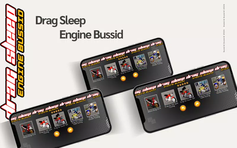 Mod Drag Sleep Engine Bussid スクリーンショット 3