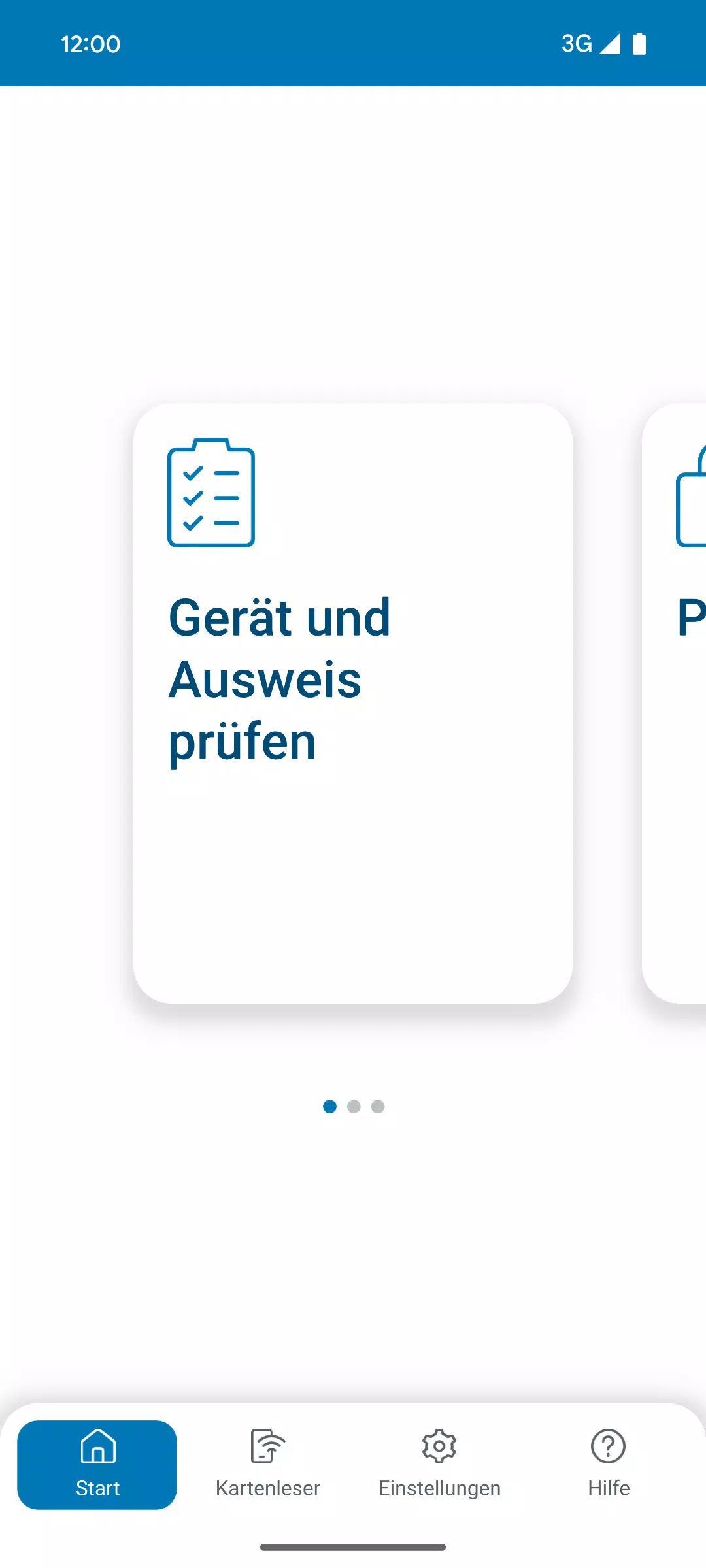 AusweisApp Bund स्क्रीनशॉट 0