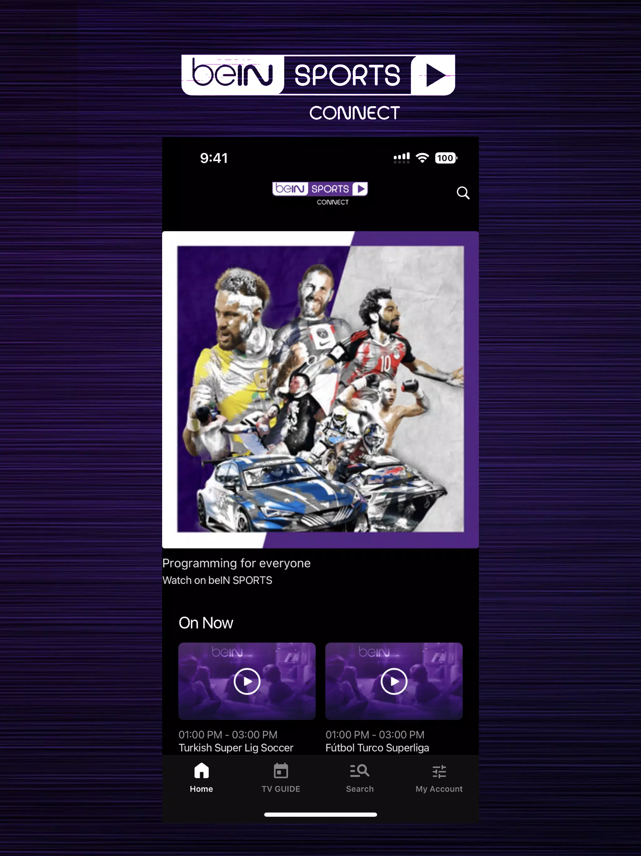 beIN SPORTS CONNECT Скриншот 3